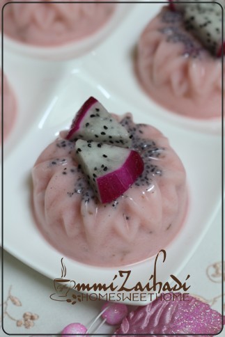 Resepi Puding Buah Naga Merah Copd Blog B