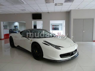 Malaysia Supercar News Ferrari 458 Italia Oakley Design