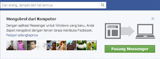 Cara Install Facebook FB Messenger