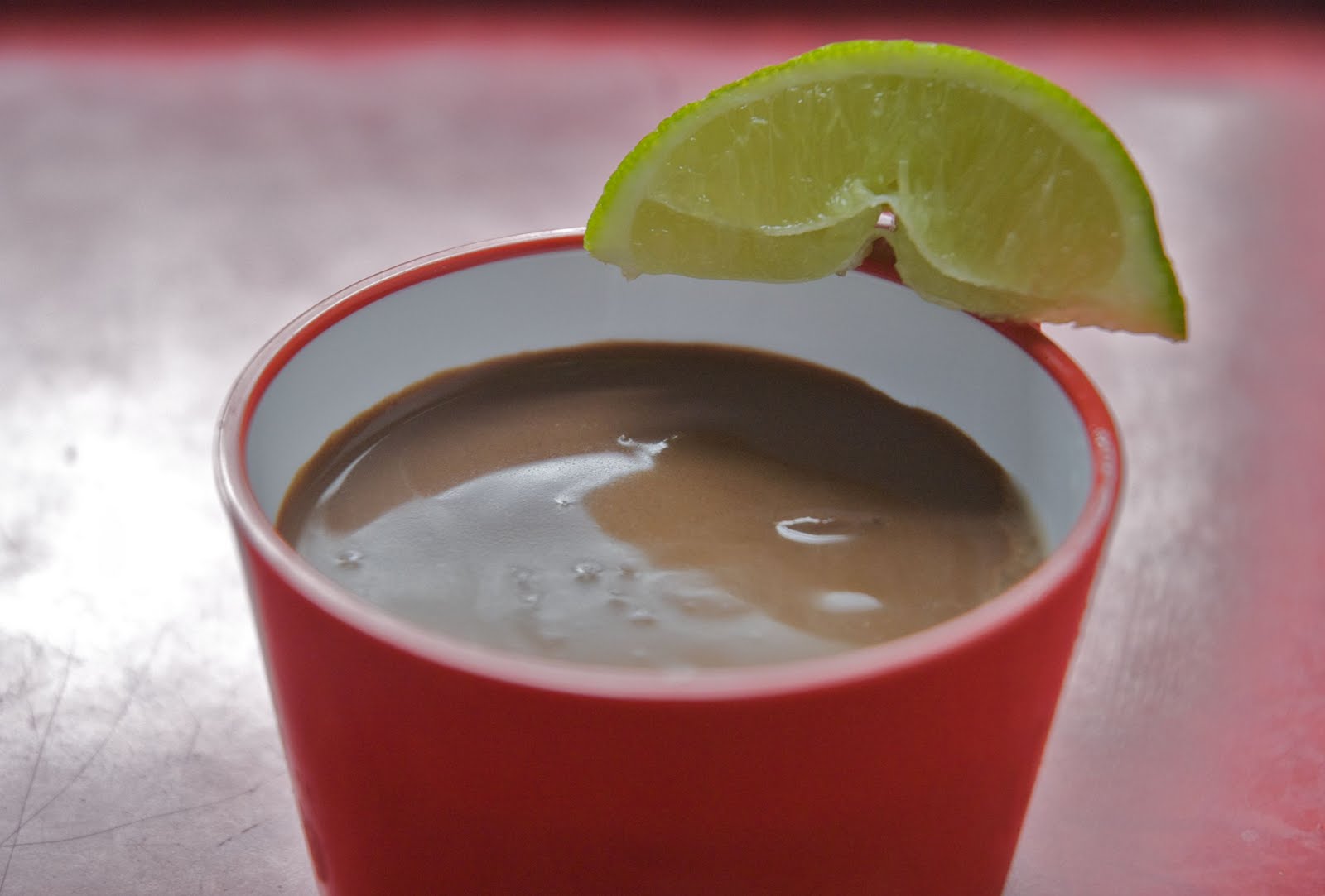 The Everyday Vegetarian Chililime hot chocolate