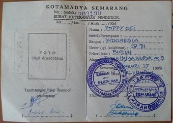 KTP Indonesia wilayah Kotamadya Semarang juga tidak ada kolom agamanya KTP Indonesia wilayah Kotamadya Semarang juga tidak ada kolom agamanya