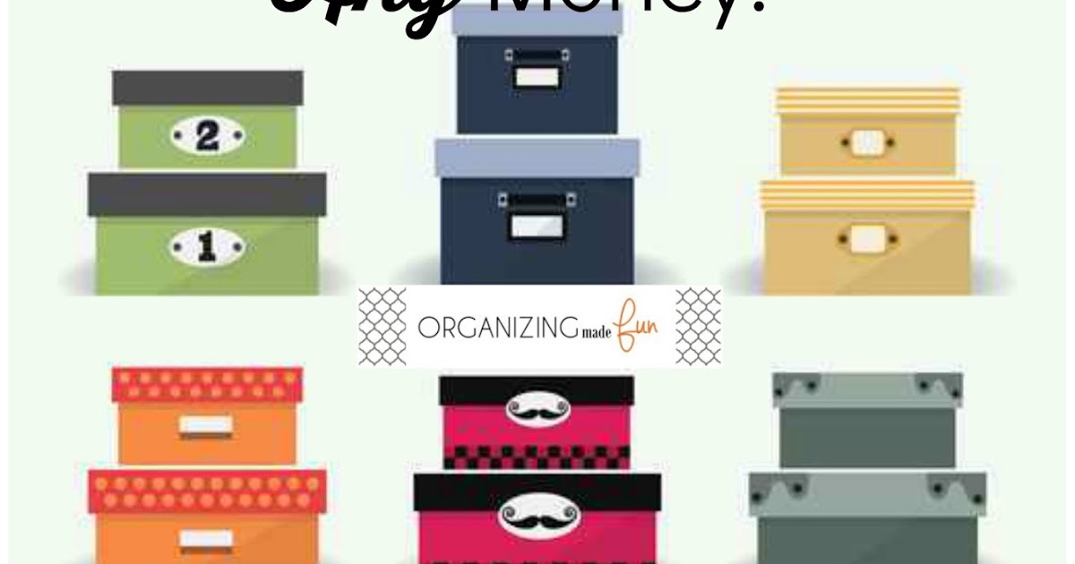 How to Get Organized Without Spending Any Money! Organizing Made Fun