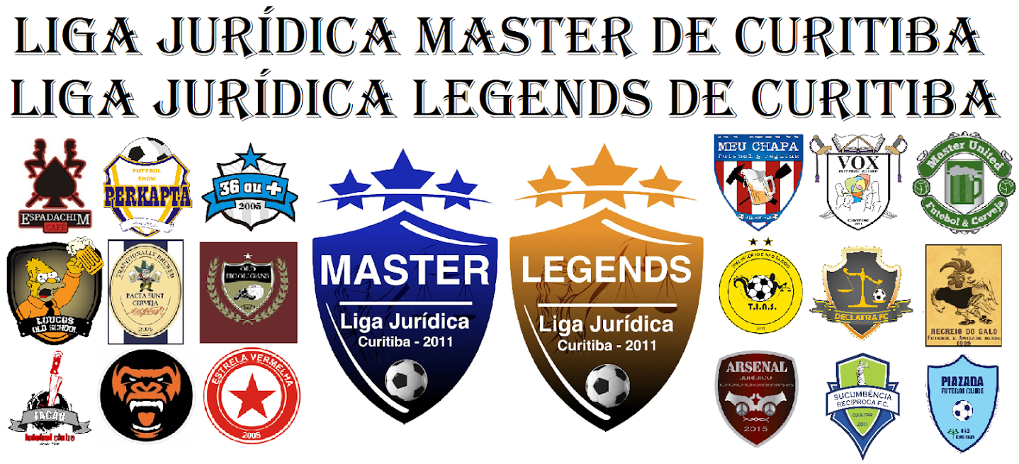 Liga Jurídica Master e Legends de Curitiba