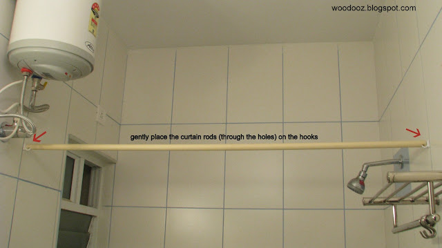 Install the rod