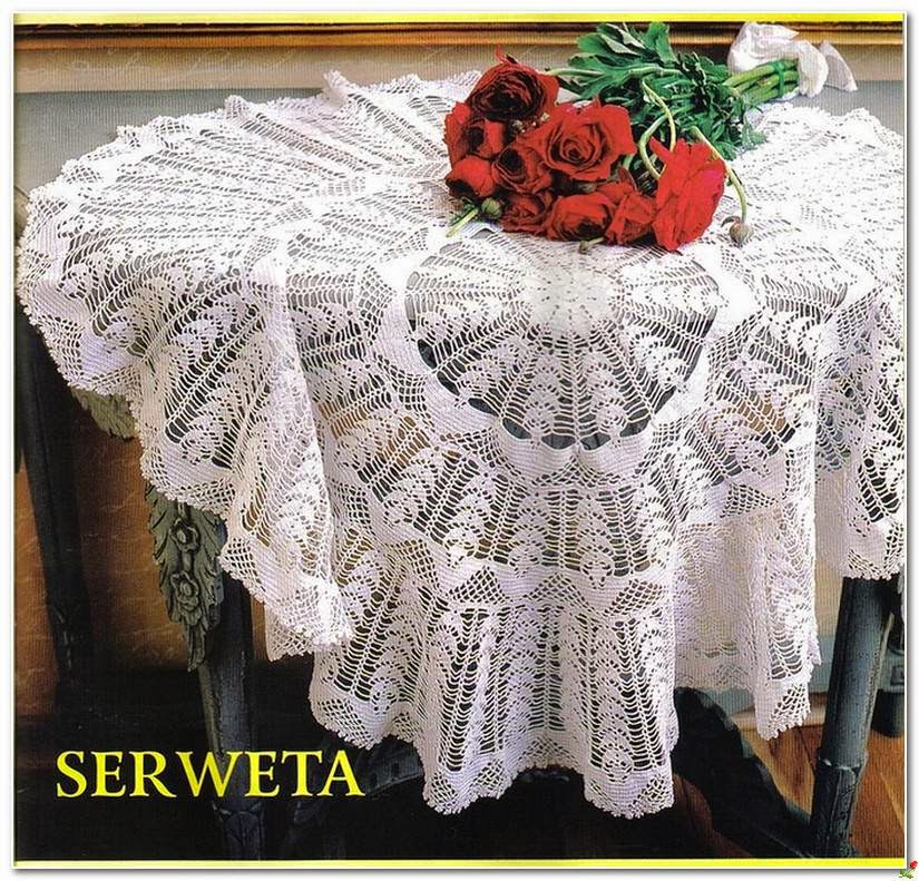 Crochet and arts crochet beautiful tablecloths