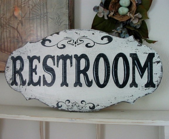 Beautiful Decorative Bathroom Signs 2016 17