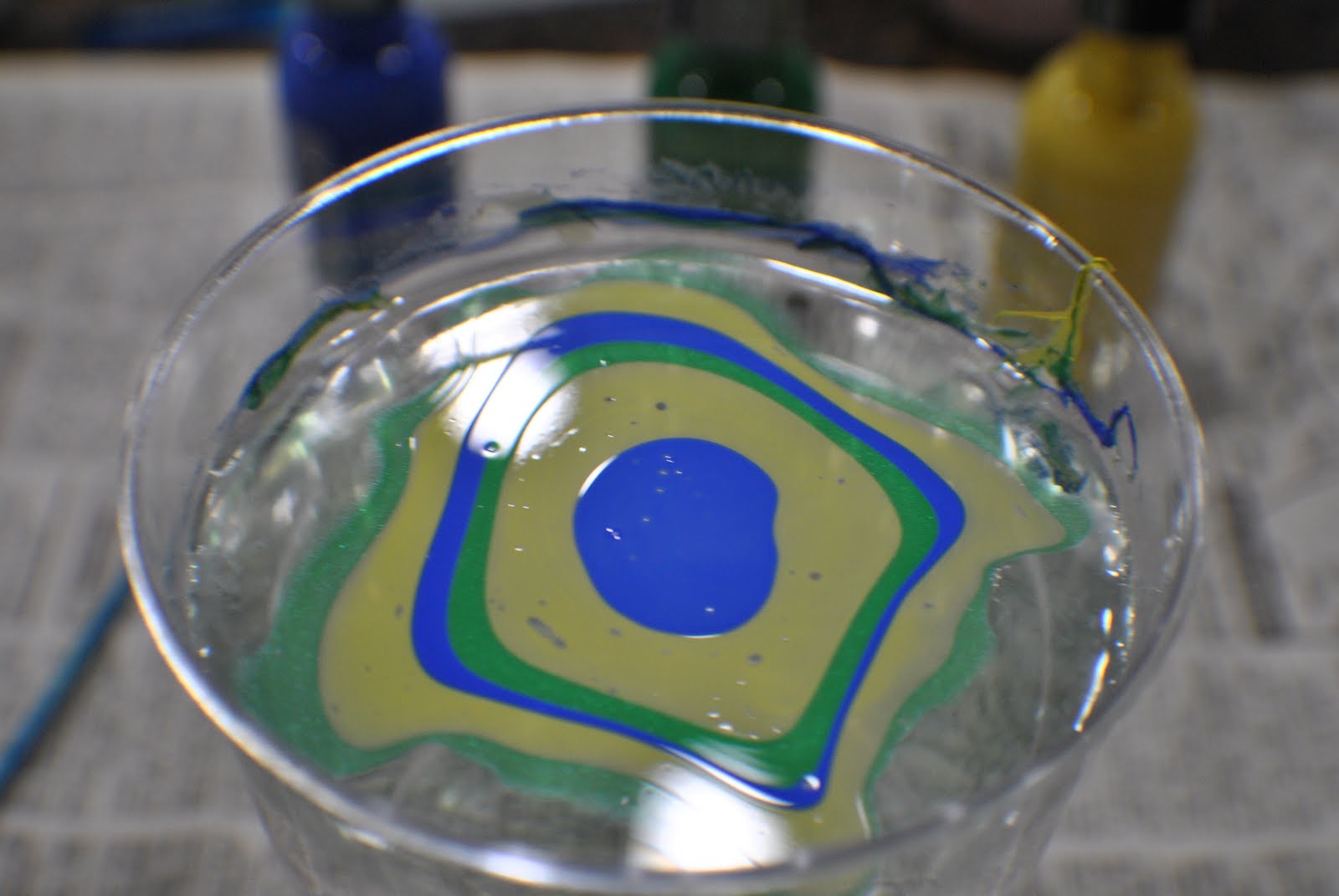 My Shades of Summer Water Marbling!