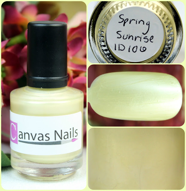 Canvas Nails Spring Sunrise Nail Polish