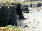 Playa de Las Catedrales (catedrales desde arriba)