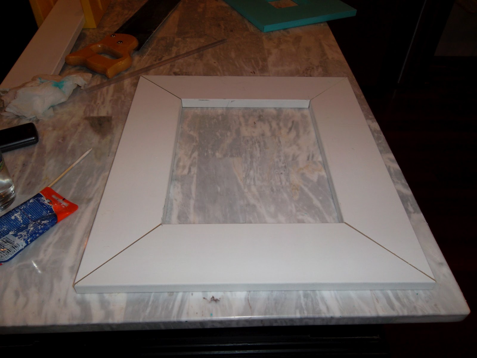 Quirks and Progress DIY How to Make Frames from Moldings