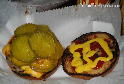 Cheeseburger With Extra Pickles