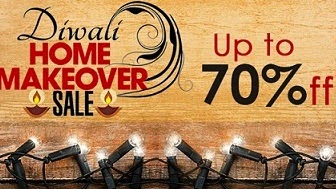 Fabfurnish Diwali Home Makeover Sale: Upto 70% Off + Extra Rs.200 or 20% Off on Home Decor | Kitchen & Dining | Bed & Bath Product (10% Extra Cashback for CITI Bank Credit Card)