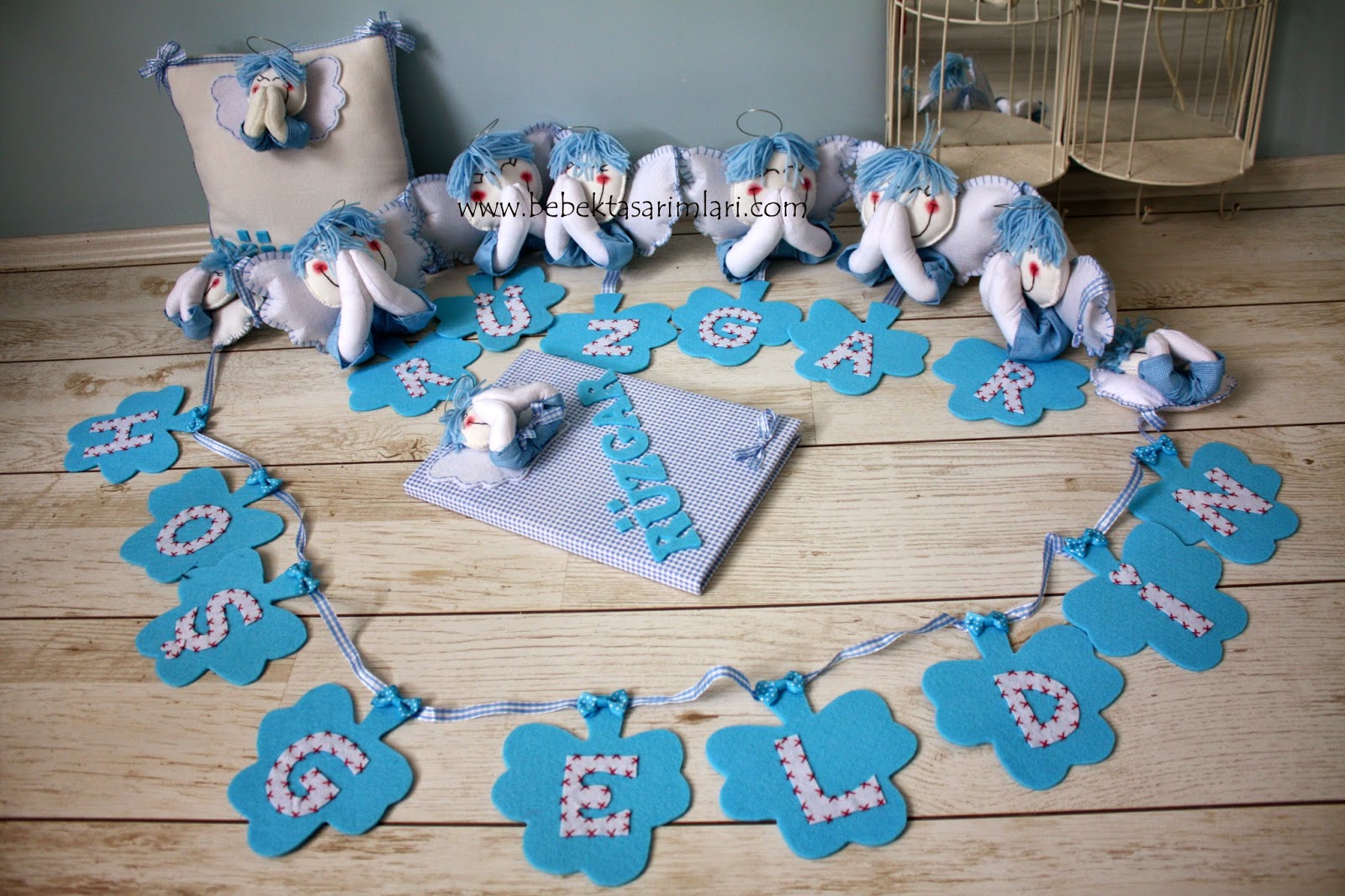 BEBEK TASARIMLARI Meleğin Duası modeli kapı süsü