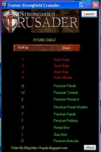 stronghold crusader trainer v1.0.0.1 free download