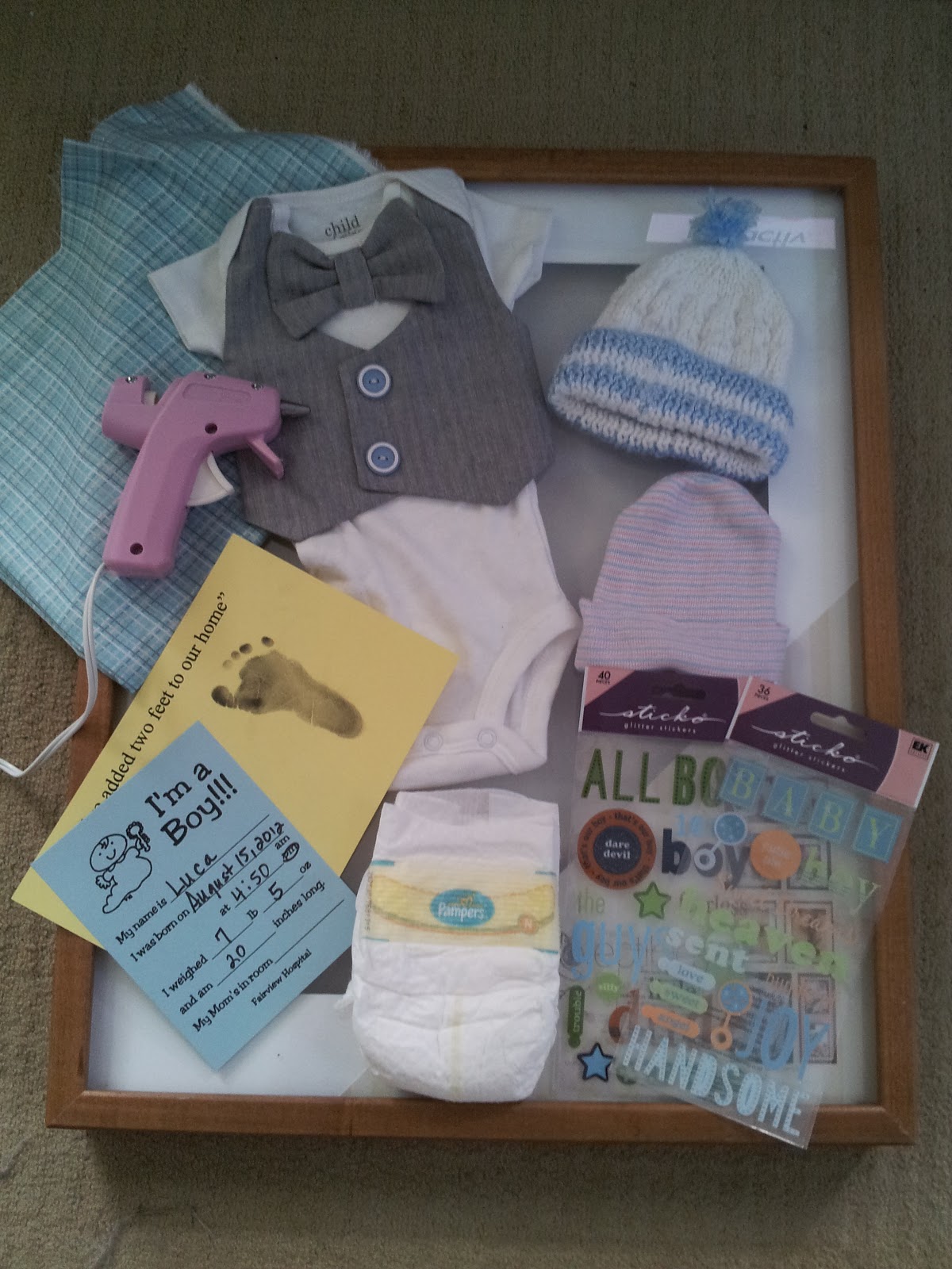 Cassie T Photography Diy Newborn Shadow Box