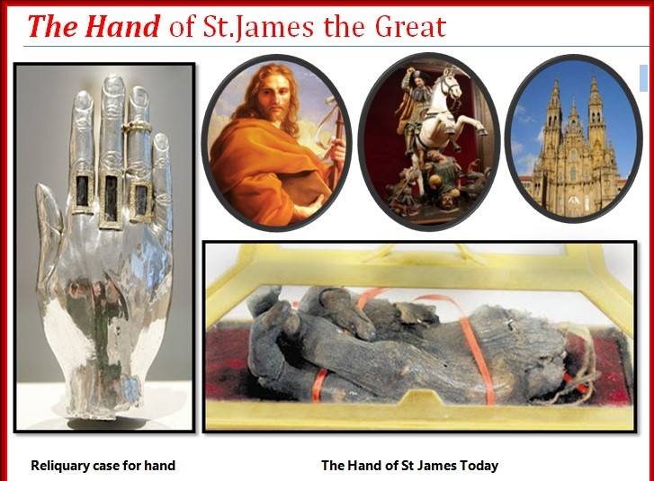 THE HAND OF St.JAMES THE GREAT
