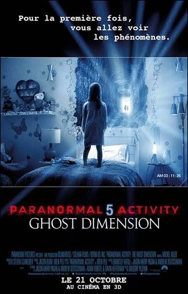 Paranormal Activity 5 Ghost Dimension - Affiche
