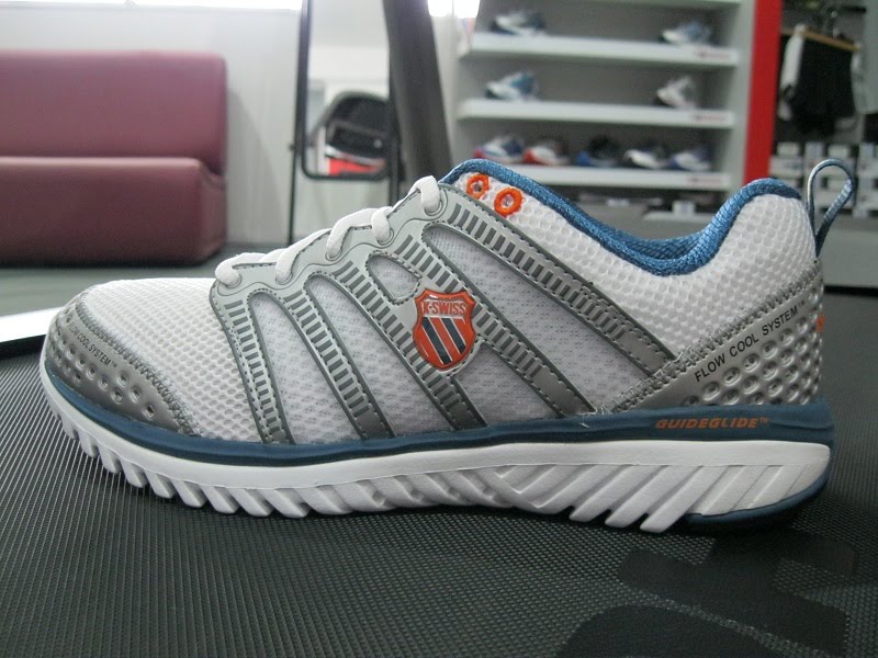 k swiss flow cool system