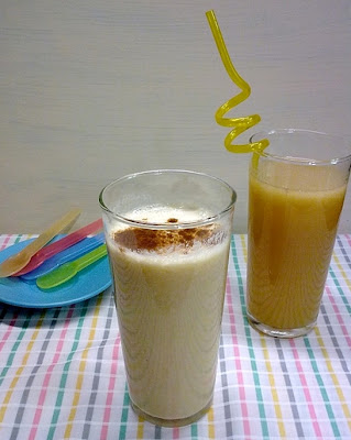 Refresco de  Manzana, Batido de Manzana, Licuado de Manzana