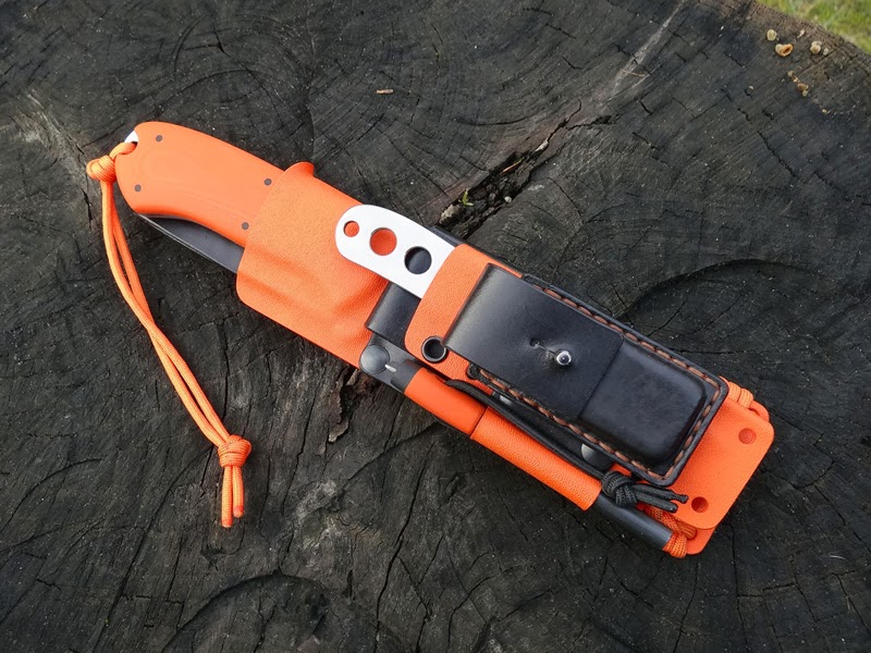 Andrzej Woronowski Custom Knives Orange Survival Set (Part 5) End of