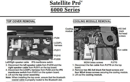 Free Download: TOSHIBA laptops Service Repair Manuals