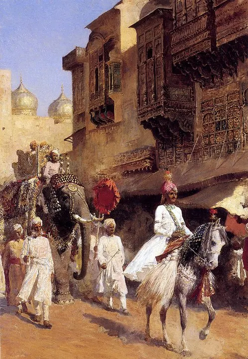 Edwin Lord Weeks 1849-1903 | American Academic painter | Oriental scenes