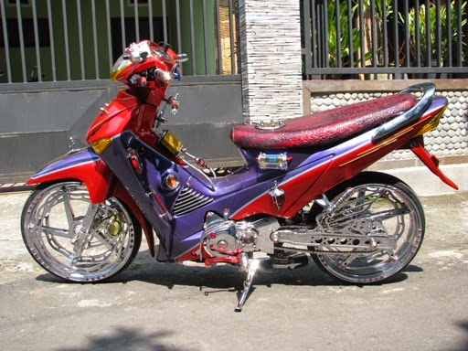 Foto Modifikasi Honda Supra X 125 Foto Modifikasi Honda Supra X 125