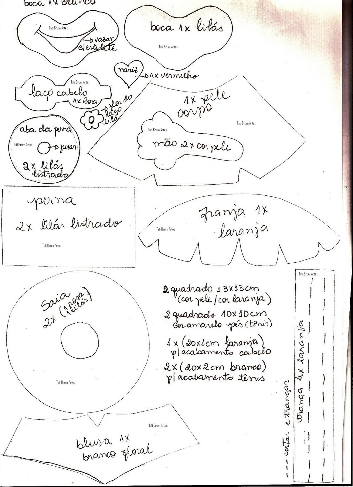 Moldes De E V A Agosto 2012