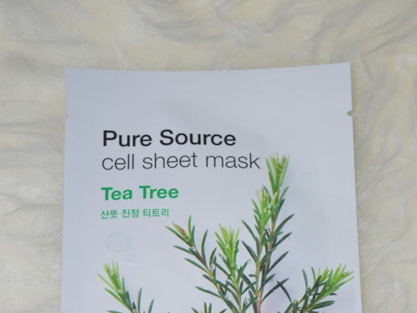 MISSHA - Pure Source Cell Sheet Mask Tea Tree