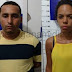 Cipe Cacaueira prende casal de estelionatários em Itapetinga