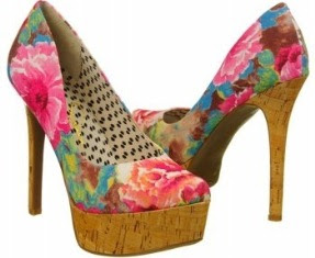 Flowers Jessica Simpson Shoe Heel Pink Floral Shoes Heels: Spring Summer Shoe Fashions: Flowers Jessica Simpson Shoe Heel Pink Floral Shoes Heels: Spring Summer Shoe Fashions 