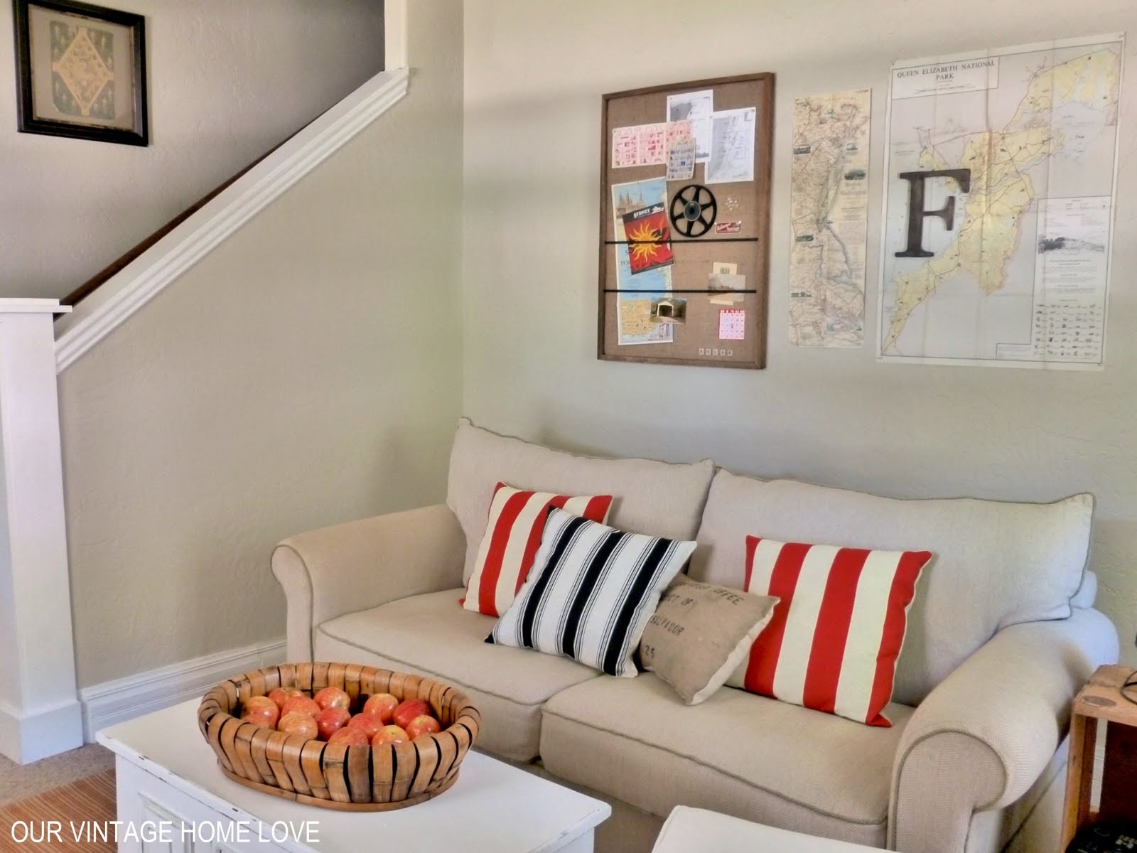 vintage home love Family Room/Den Ideas