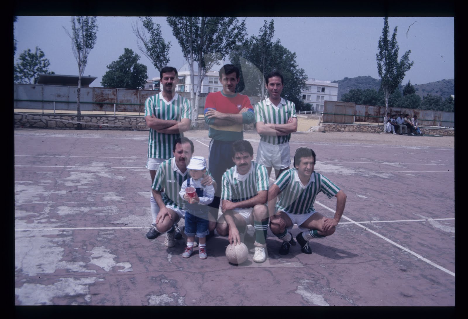 CABRA. 20 AÑOS ANTES EQUIPO DE FÚTBOL. 1987