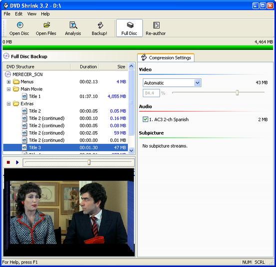 Dvd Shrink 3.2 En Espanol