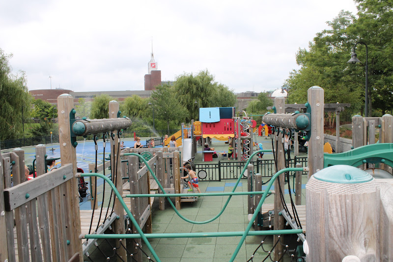 Playground Hopping North Point Playground and Park Cambridge. One of