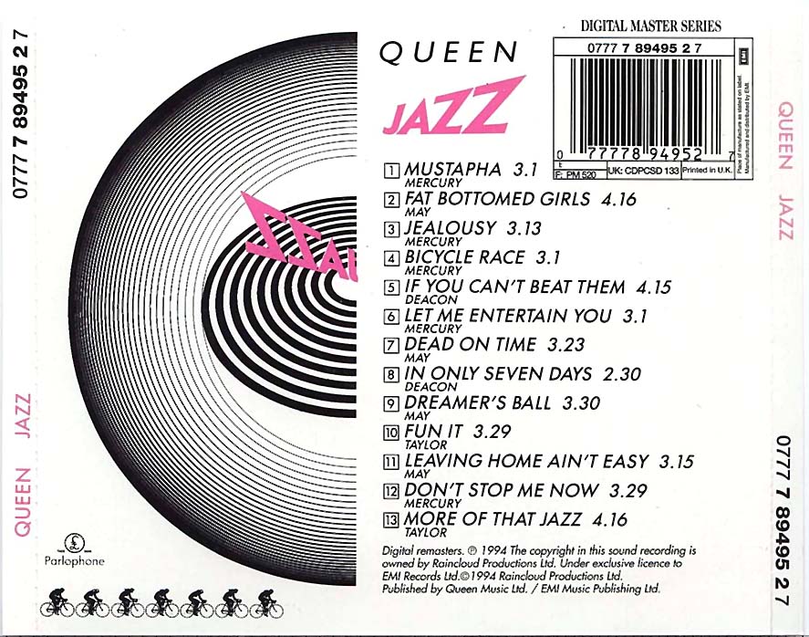 La venganza de Saturno Jazz (1978) Queen