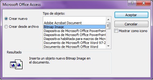 INSERTAR FOTO ACCESS insertar foto access: