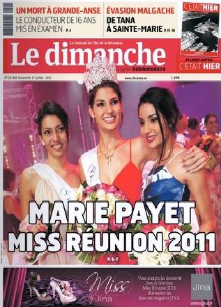 miss reunion 2011 winner marie payet