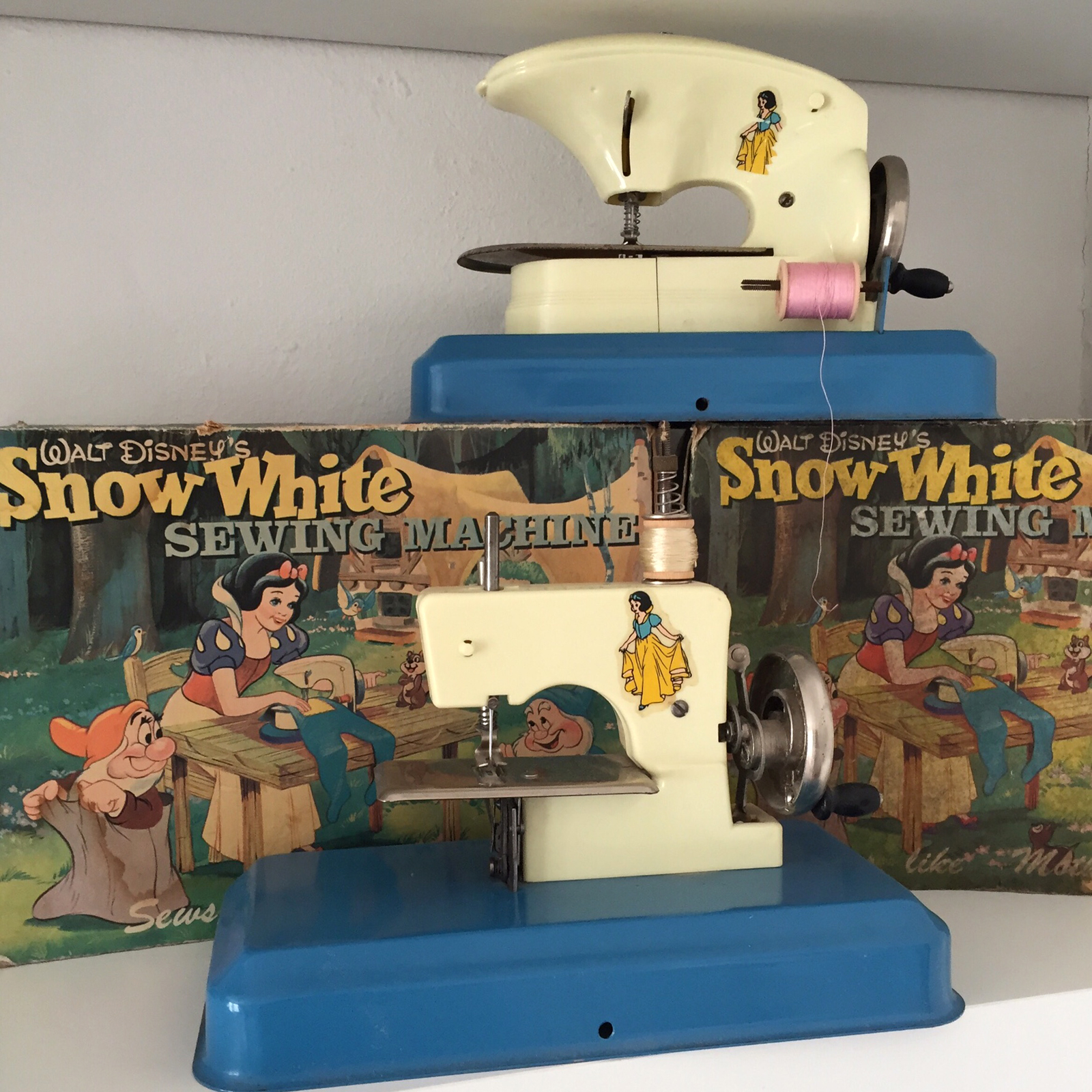 Filmic Light Snow White Archive Snow White Sewing Machine by E.M