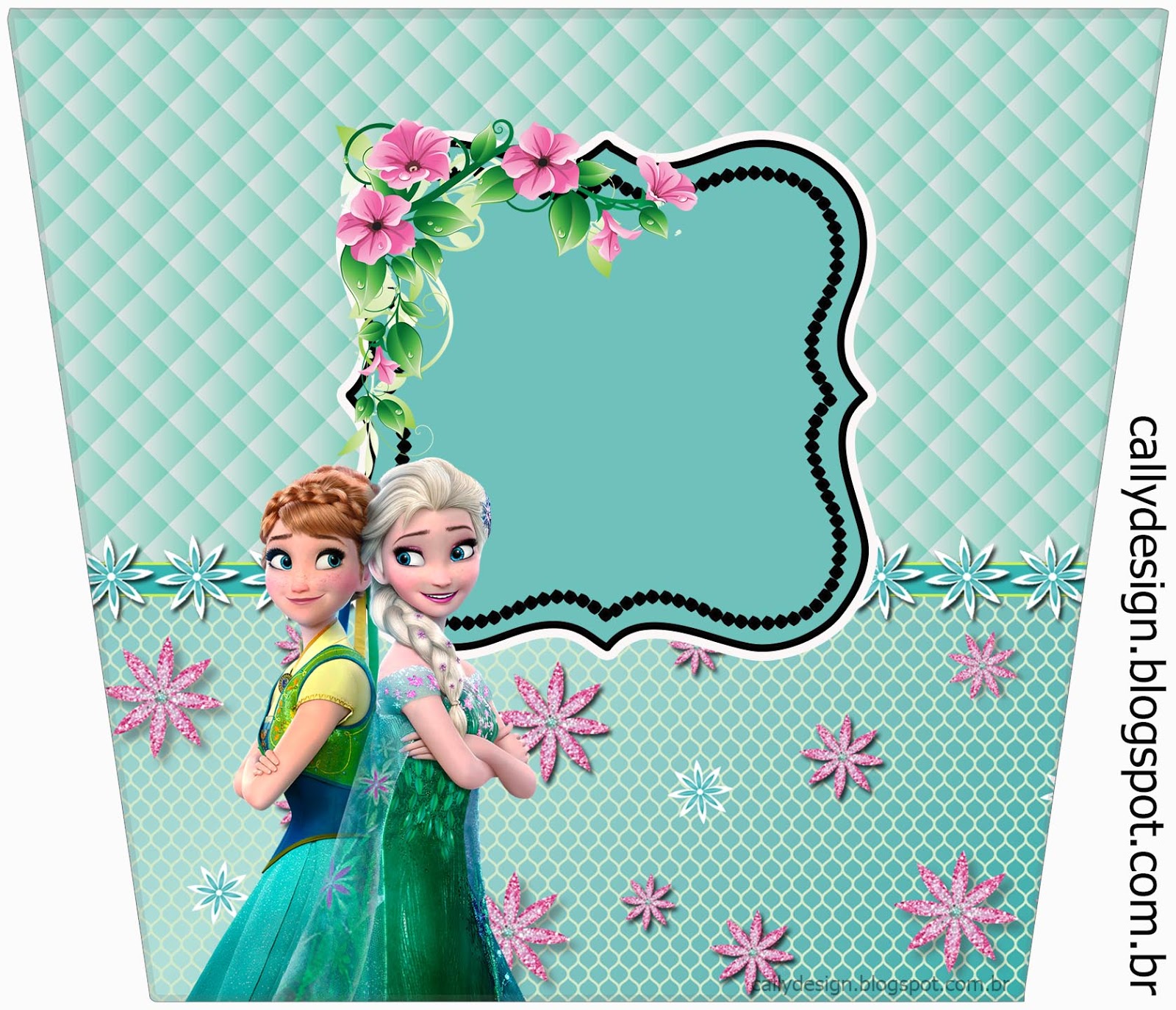 Kit Aniversário "Frozen Fever" para Imprimir CALLY'S DESIGNKits
