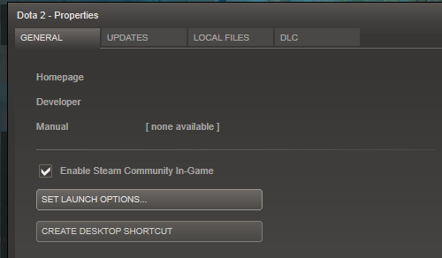 Dota 2 Game Commands