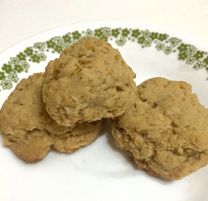 Eggfree Oatmeal Nut Butter Cookies