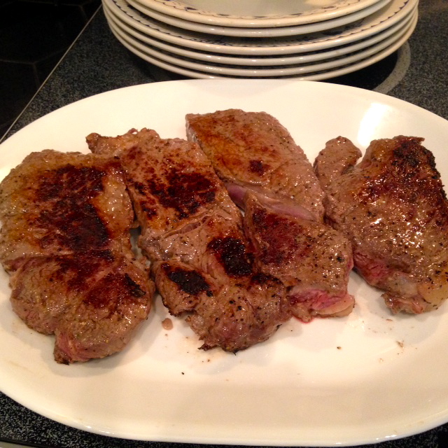 Rita's Recipes Steak with Dijon Cream Pan Sauce