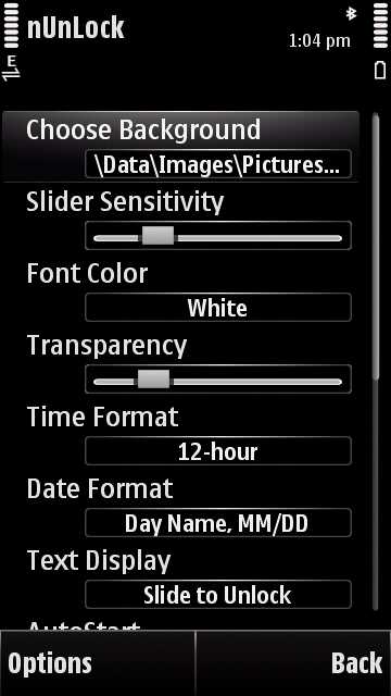 info gadgets download slide unlock application nunlock for nokia 5800 n97 x6 and n8