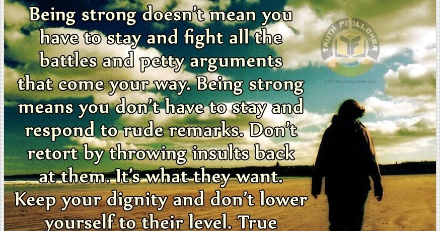 Being Strong Quotes