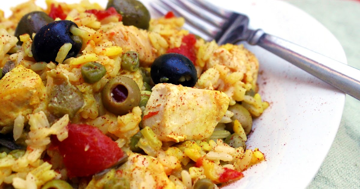 Cooking with Anne Arroz Con Pollo with Three Olives