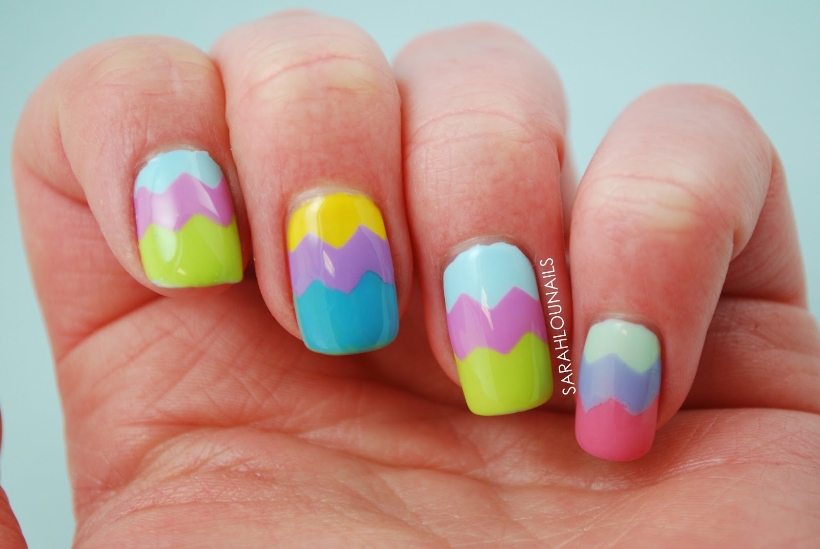 1. Pastel Easter Egg Nails - wide 10