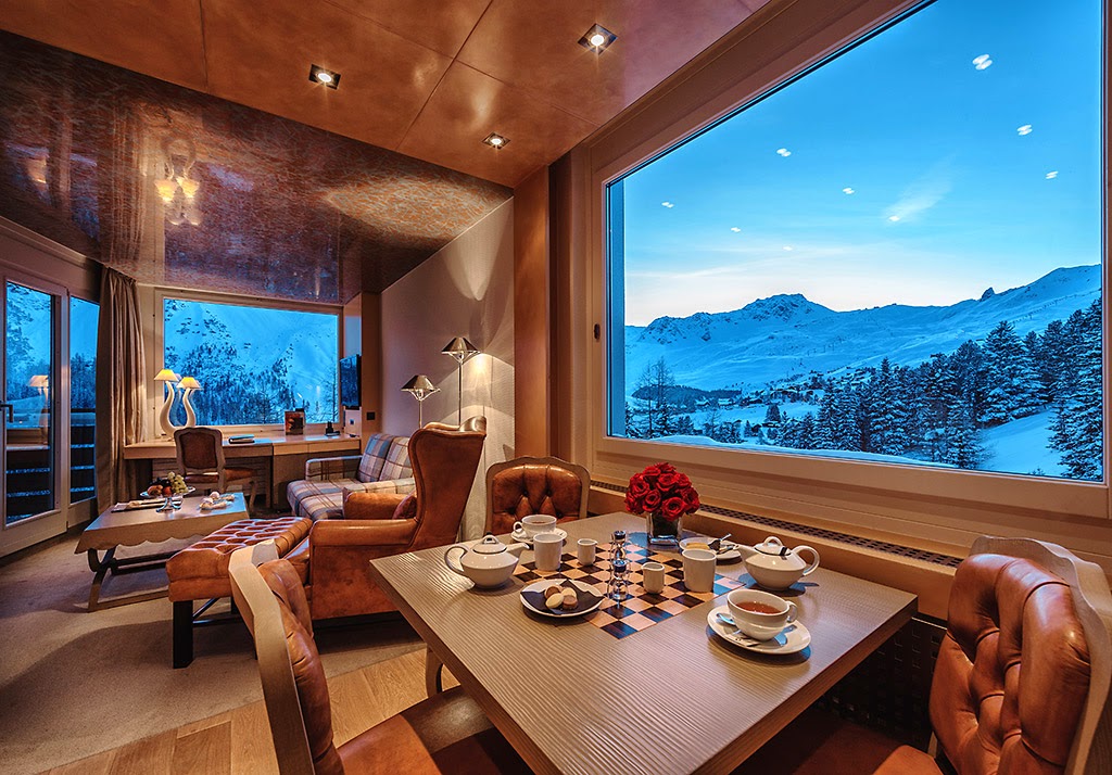 Luxury Life Design Tschuggen Grand Hotel Arosa, Switzerland