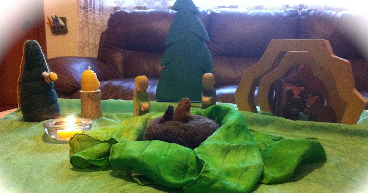 In the Deep Deep Woods Candlemas and Groundhog Day.