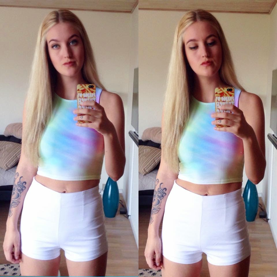 ROMWE TOP AND SHORTS